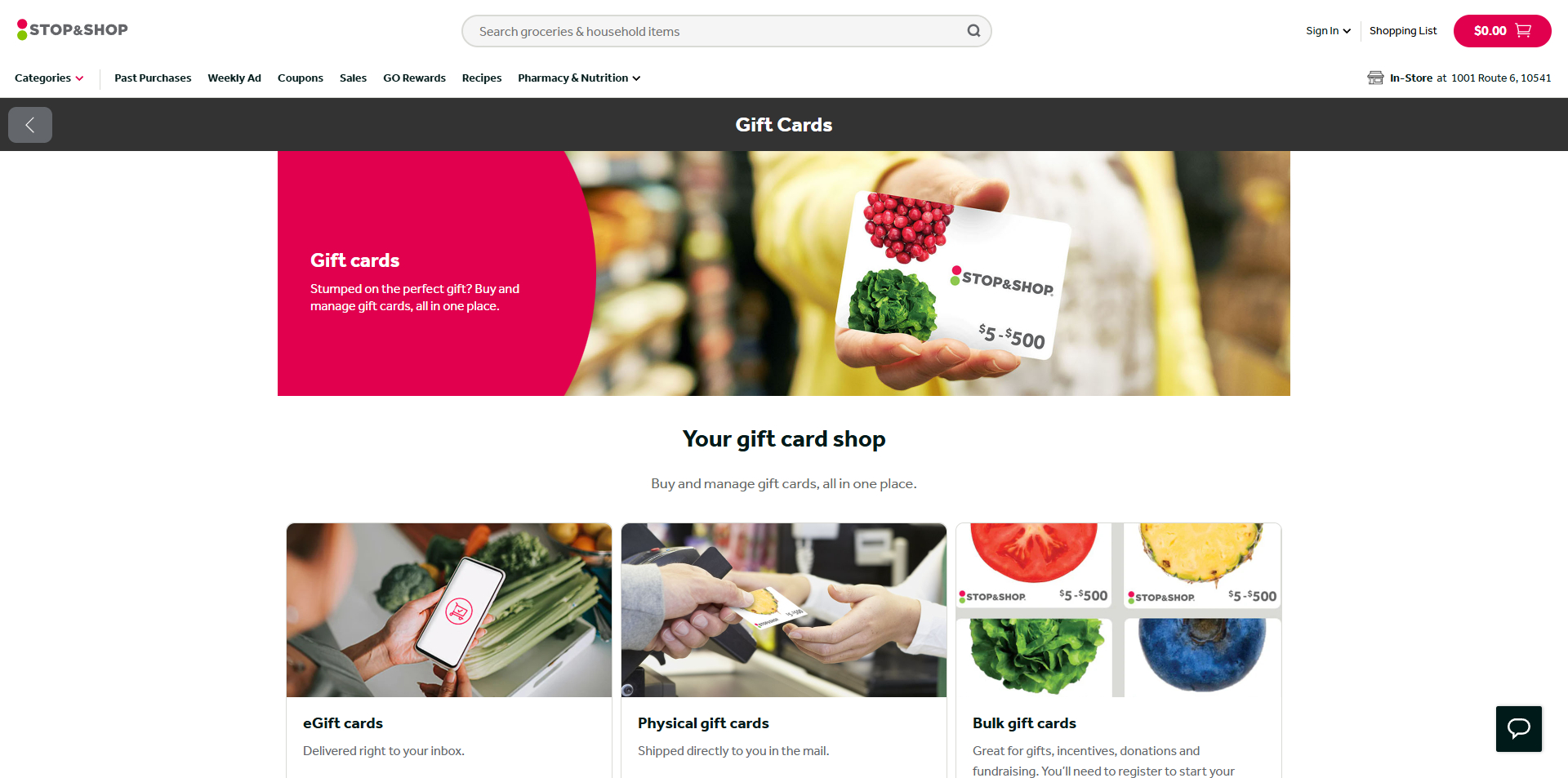 Stop & Shop discount code